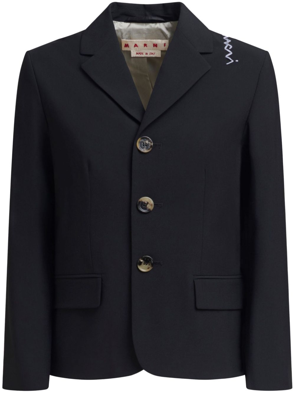 virgin wool blazer