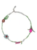 Marni floral necklace - Silver