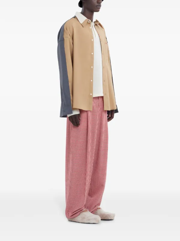 関税送料込【MARNI】ハウンドトゥース チェックパンツ 関税送料込【MARNI】ハウンドトゥース チェックパンツ