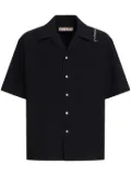 Marni spread collar shirt - Black