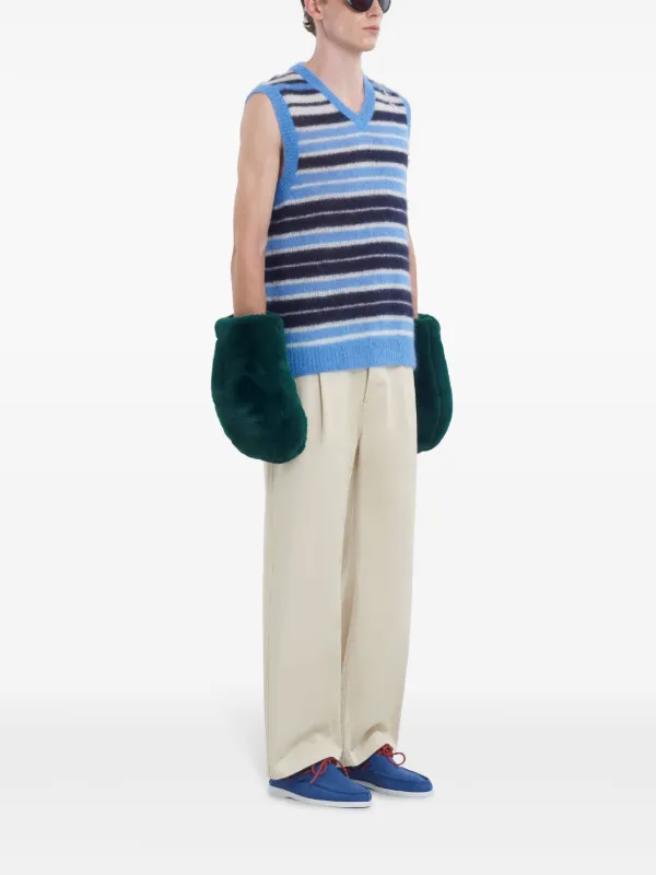 Marni ニットベスト | ブルー | FARFETCH JP