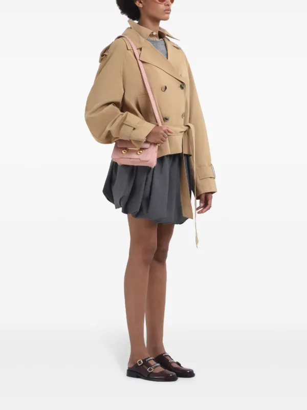 Marni ダブルブレスト トレンチジャケット | ニュートラル
