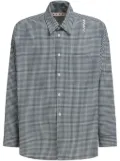Marni check pattern shirt - Black