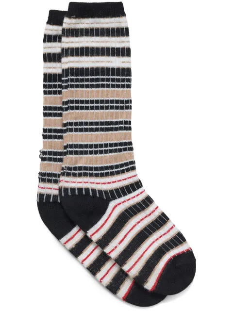 Marni chaussettes à rayures