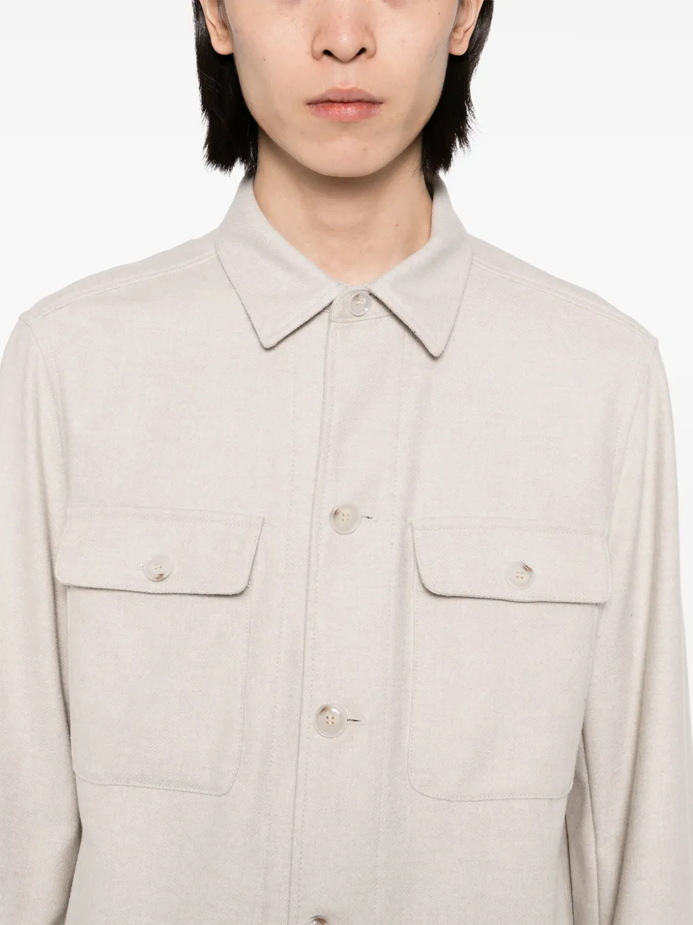 BOSS Shirtjack Beige