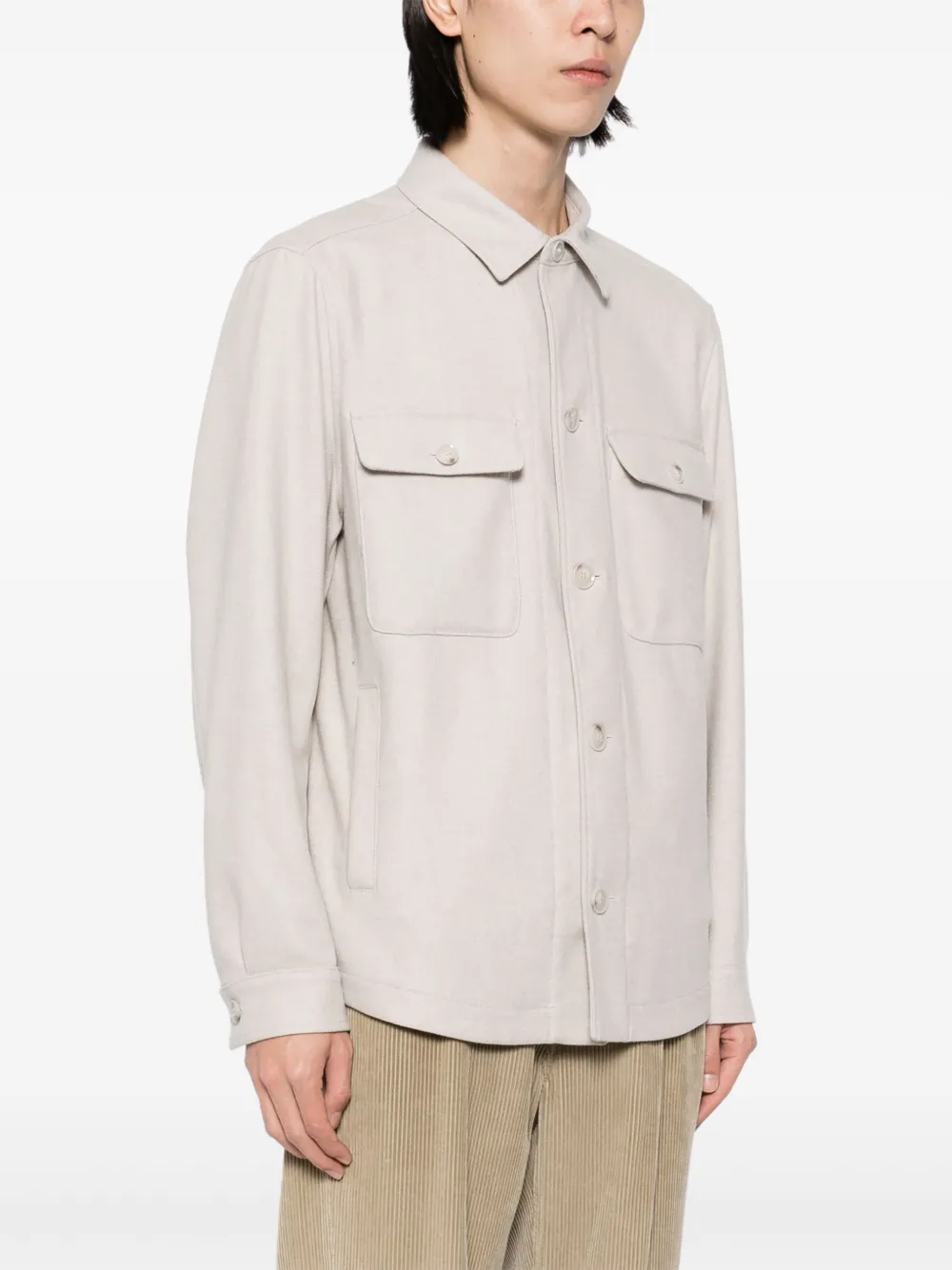 BOSS Shirtjack Beige