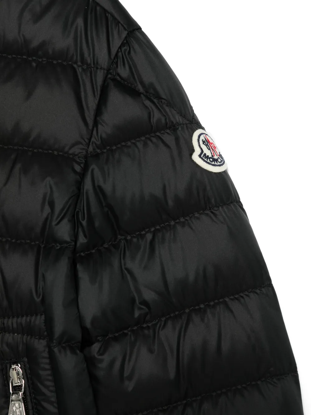 Moncler Enfant Acorus donsjack Zwart
