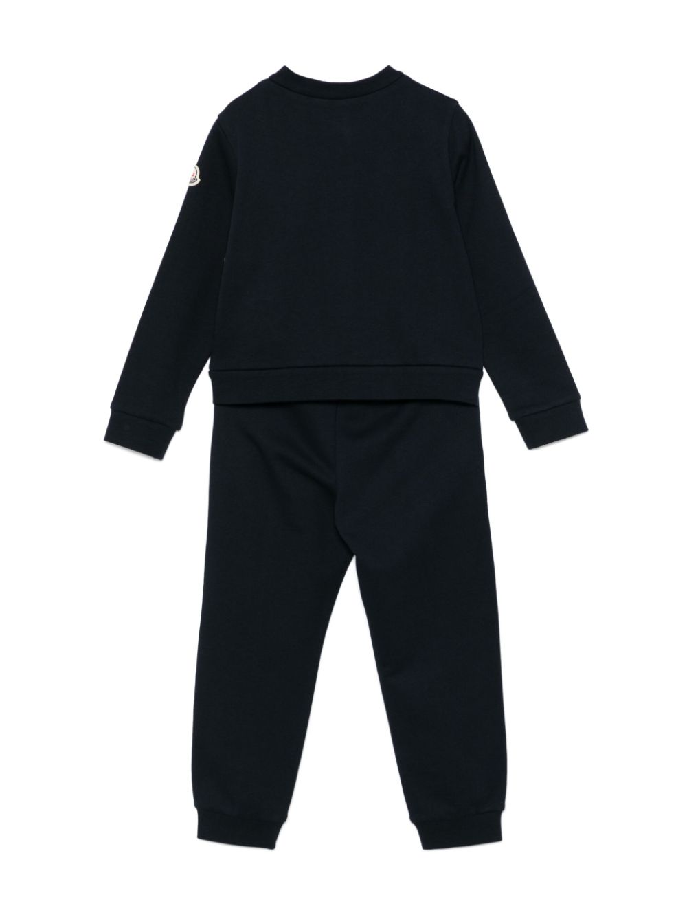 Moncler Enfant cotton tracksuit - Blauw