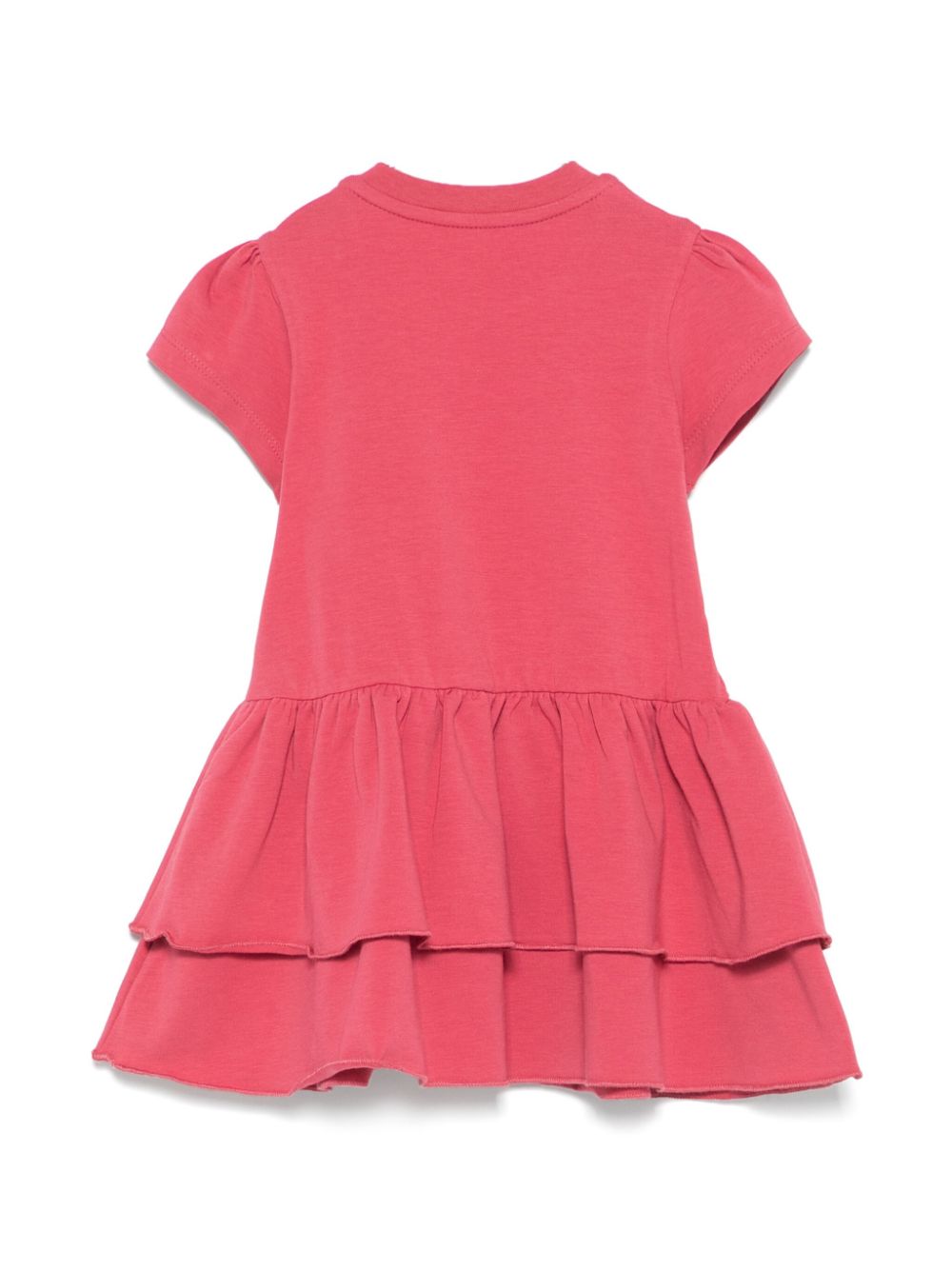 Moncler Enfant short-sleeves dress - Roze