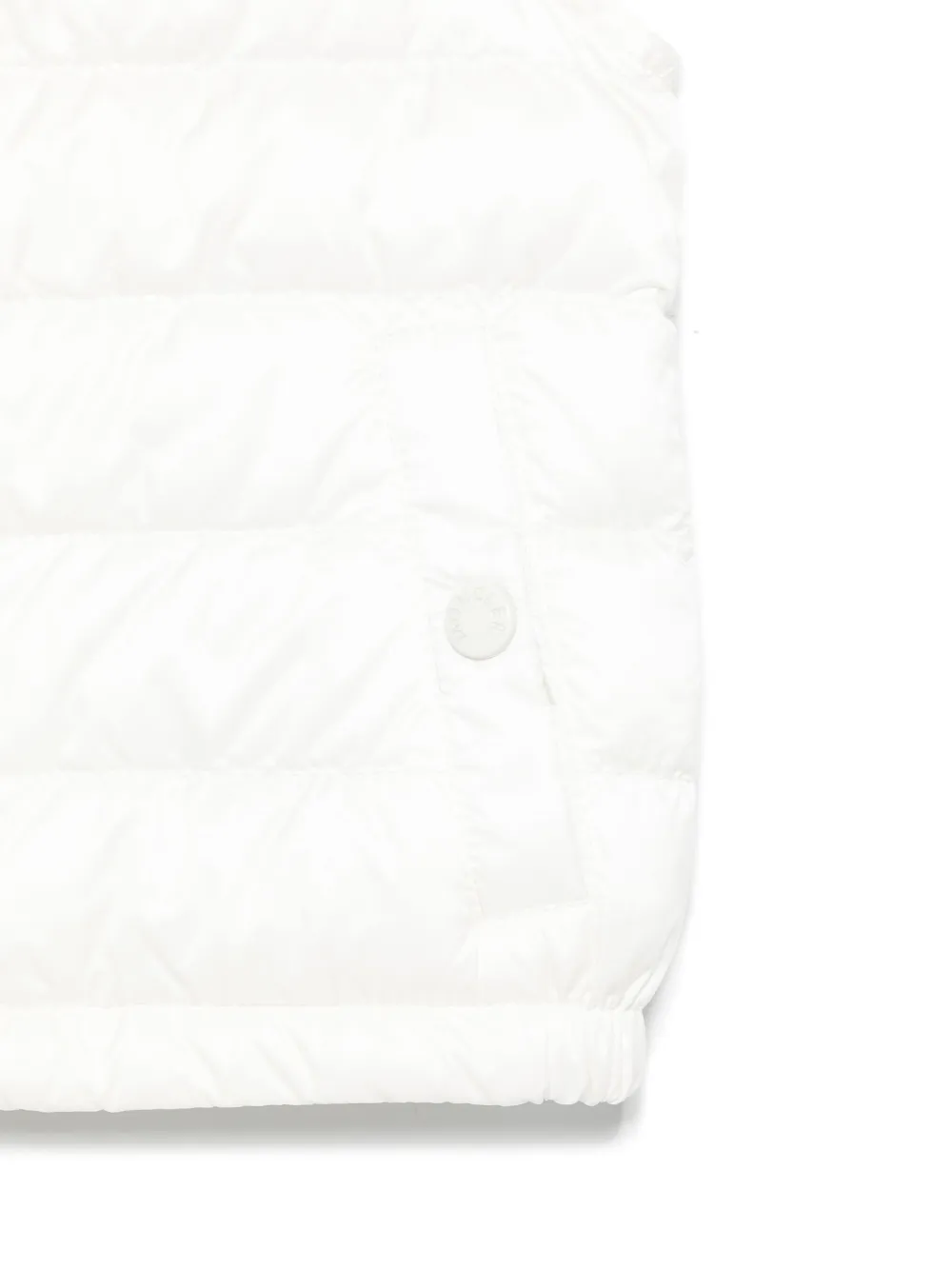 Moncler Enfant Gilet met logo Wit