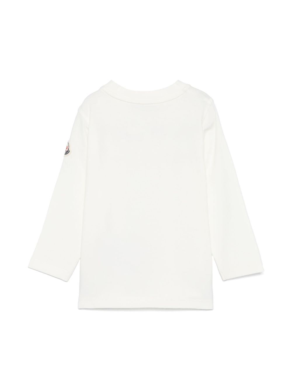 Moncler Enfant logo-print T-shirt - Wit