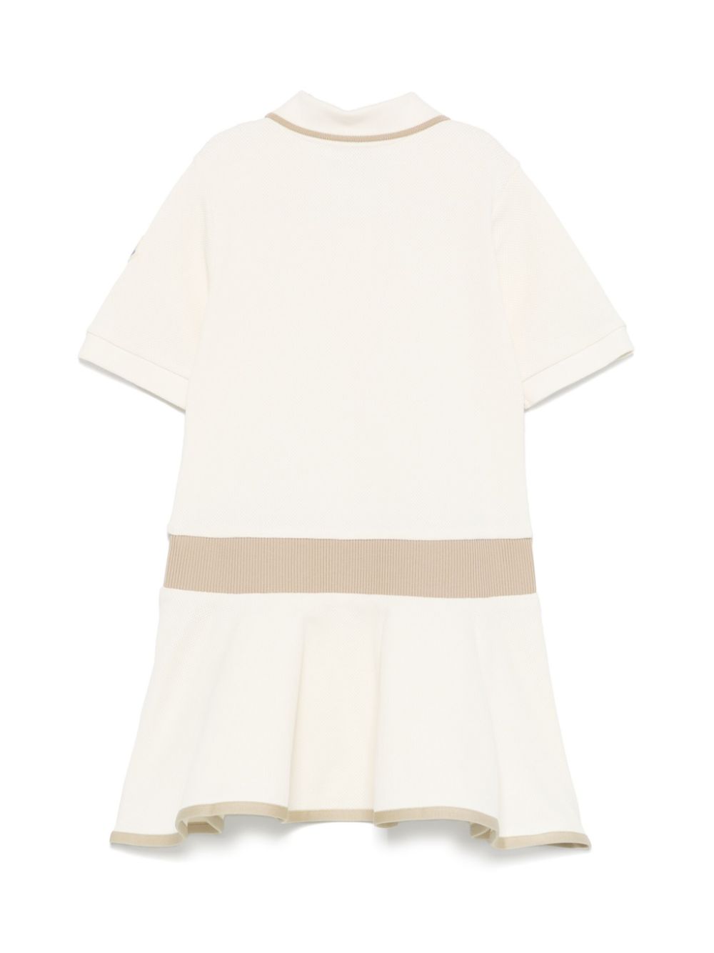 Moncler Enfant logo-embellished dress - Beige