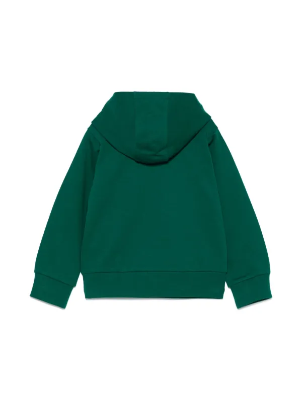 Moncler Enfant ロゴ パーカー | グリーン | FARFETCH JP