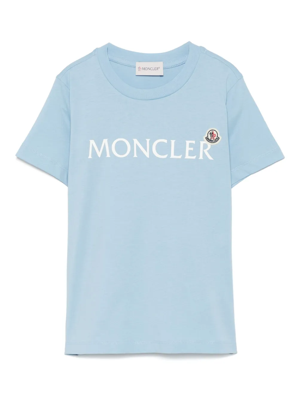 Moncler Enfant playera con logo estampado | azul | Image 1