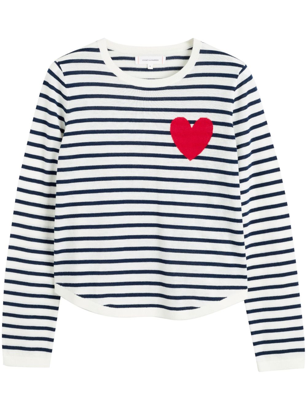 Chinti & Parker Breton Heart sweater - Neutrals