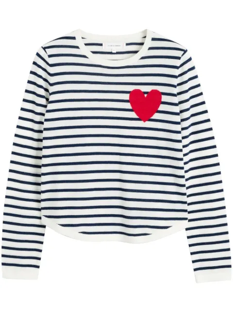 Chinti & Parker Breton Heart sweater