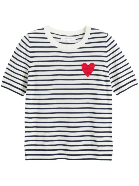 Chinti & Parker Breton Heart sweater