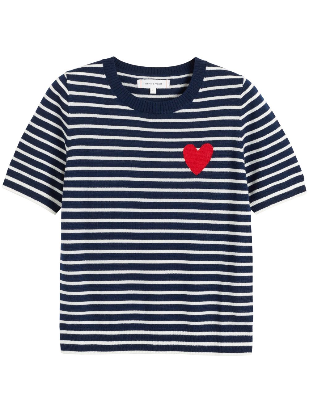 Chinti & Parker Breton Heart sweater - Blue