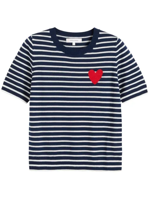 Chinti & Parker Breton Heart sweater