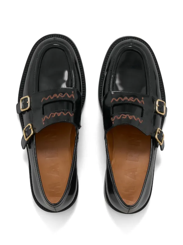 Marni Bambi 3.0 レザーローファー | ブラック | FARFETCH JP
