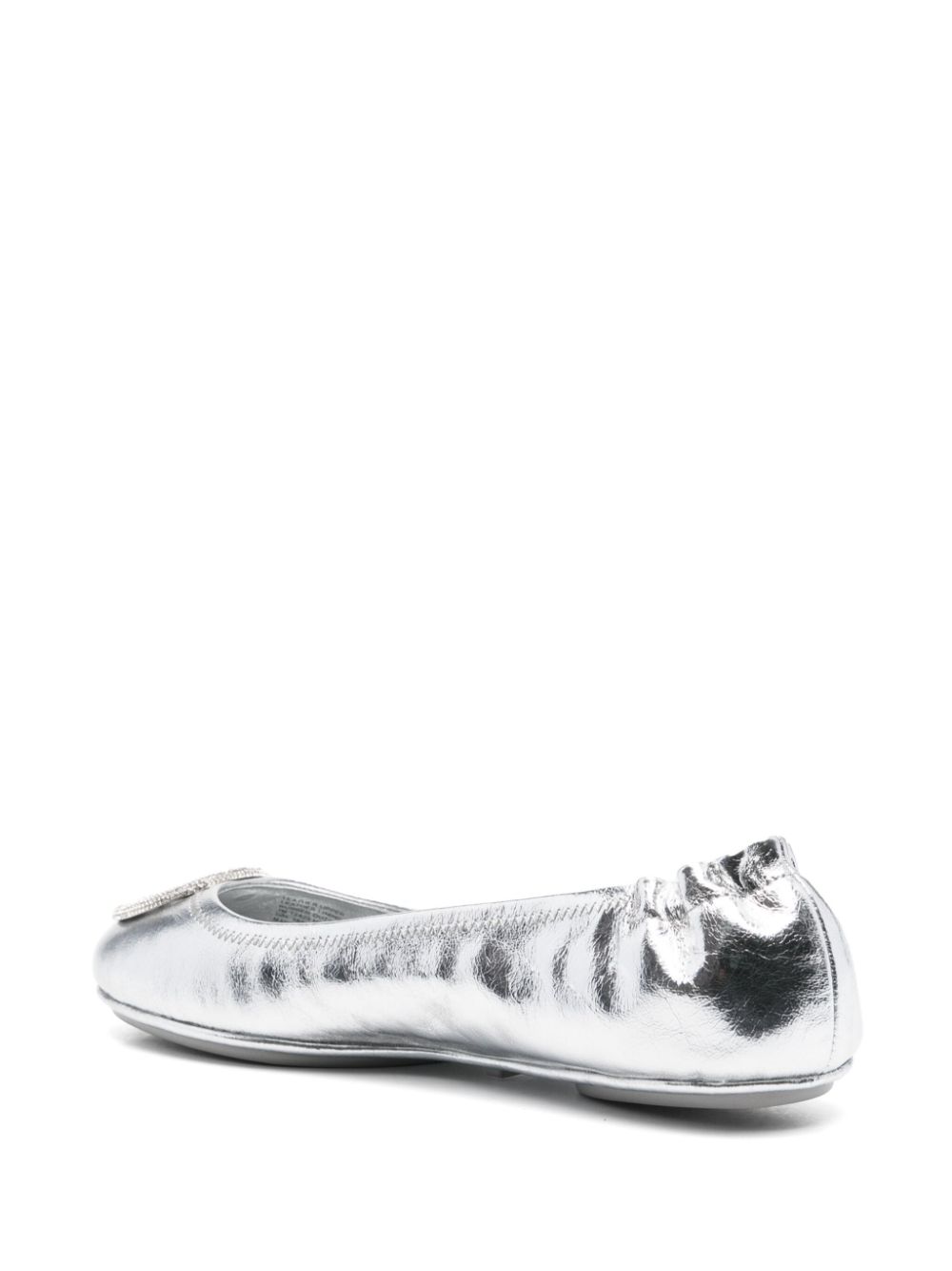 Tory Burch Minnie Travel ballet flats Silver