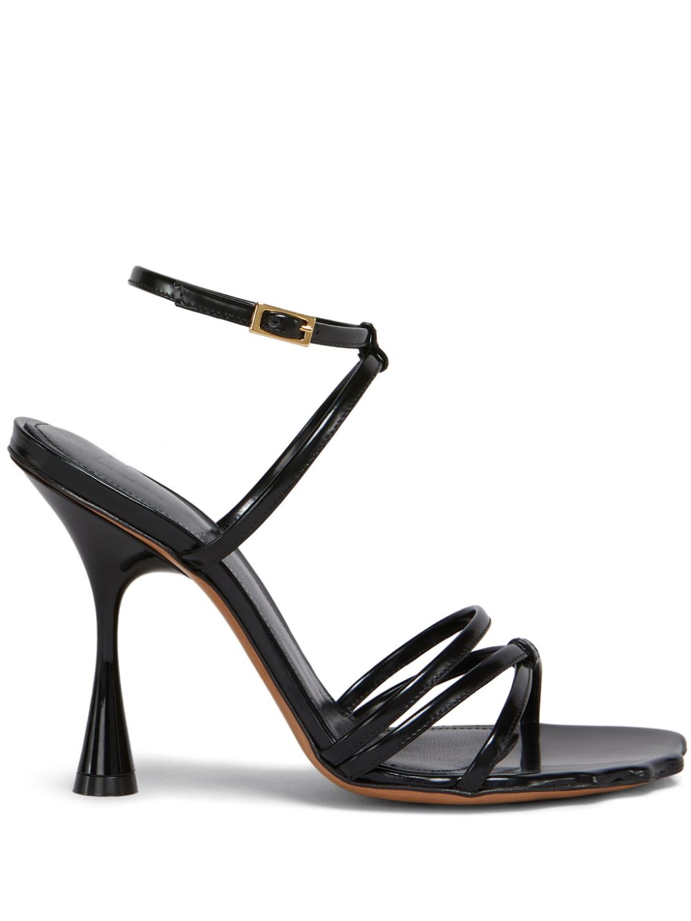 Marni leather sandals Black