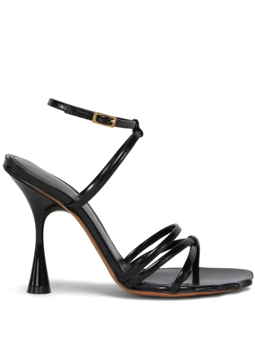 Marni sandales en cuir - Noir - Marni - Modalova