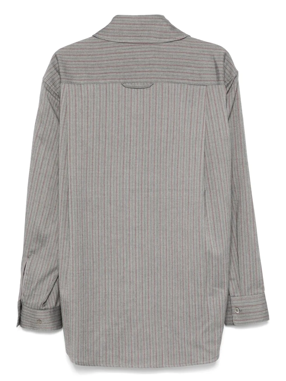 REMAIN Blouse met visgraatpatroon - Grijs