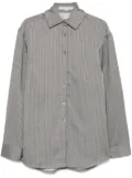 REMAIN herringbone-patterned shirt - Grey