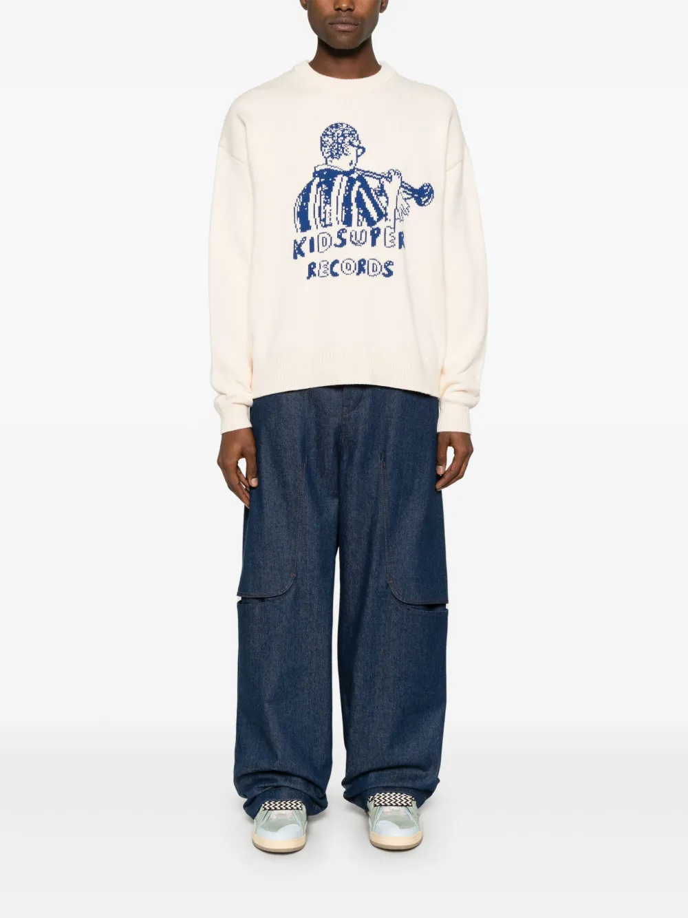 KidSuper KidSuper Records sweater - Beige