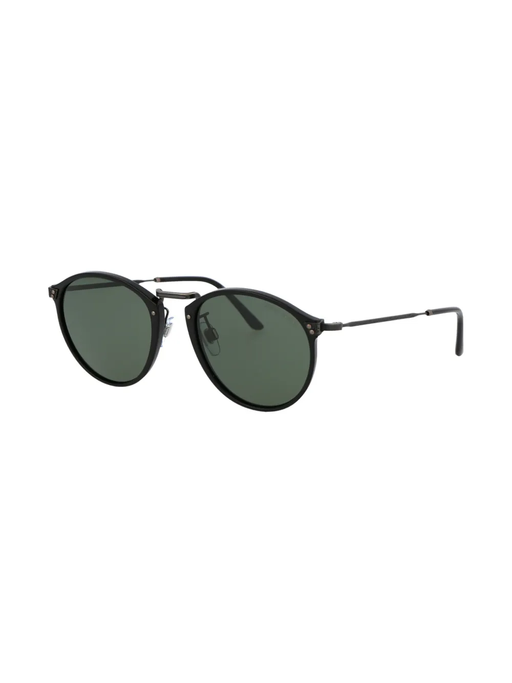 Giorgio Armani round-frame sunglasses - Zwart