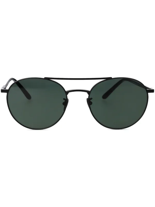Giorgio Armani パイロット サングラス | ブラック | FARFETCH JP