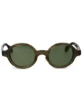 Giorgio Armani round-frame sunglasses - Green