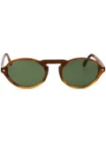 Giorgio Armani round-frame sunglasses - Brown