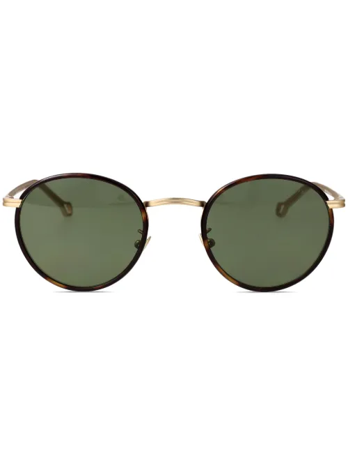 Lunettes de soleil à monture ronde - Giorgio Armani - Modalova