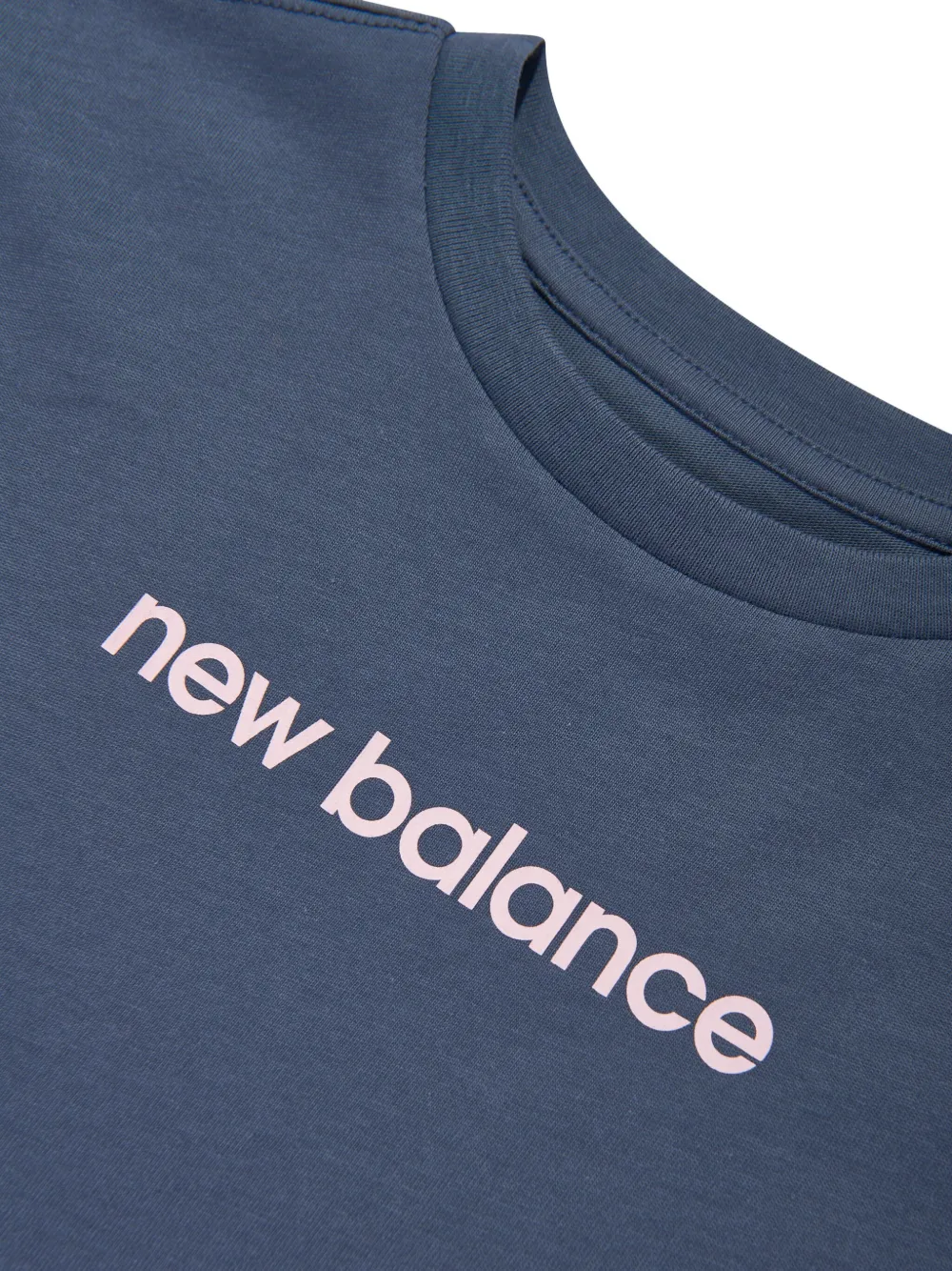 New Balance Kids T-shirt met print Blauw