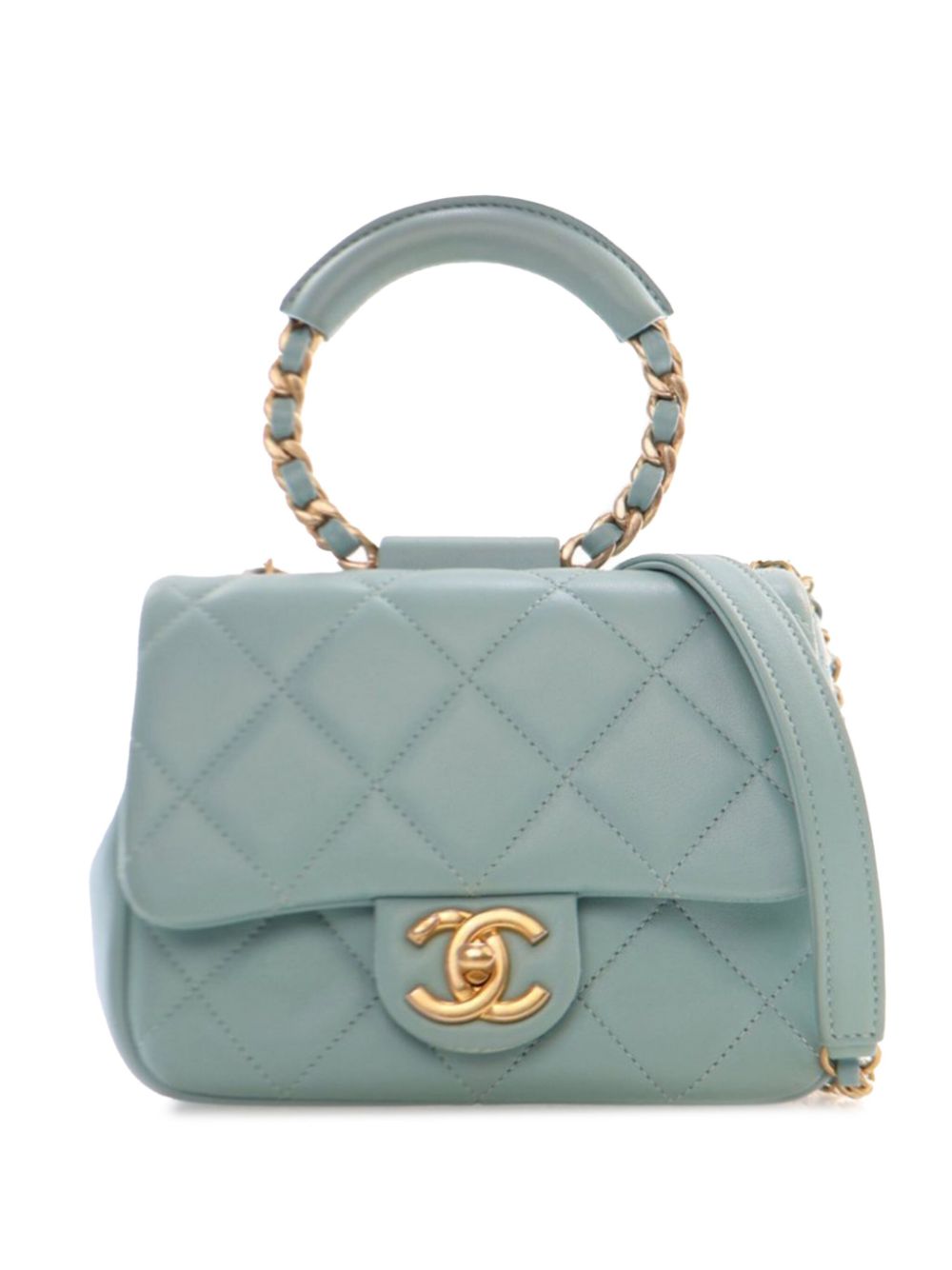 CHANEL 2019 Mini Lambskin In The Loop Flap satchel Women