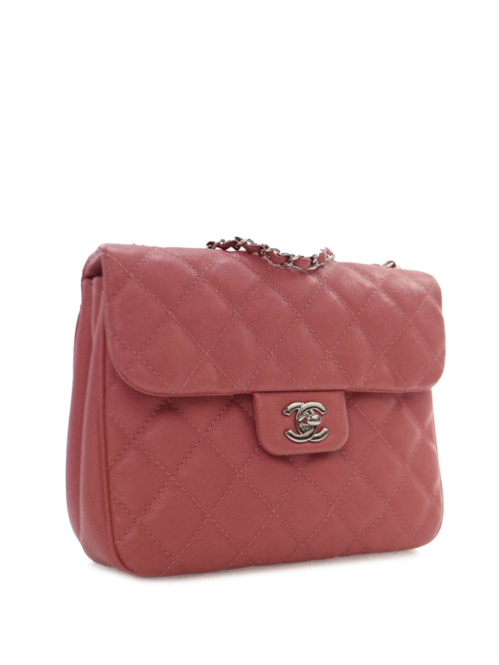 Affordable HOT SALE CHANEL 2018 Medium Quilted Caviar Urban Companion Flap crossbody bag Women