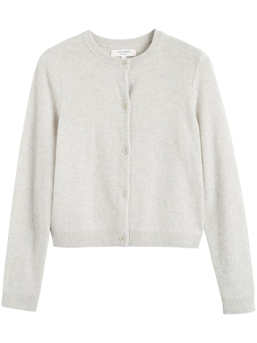 cashmere cropped cardigan