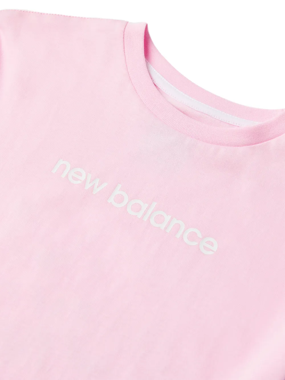 New Balance Kids Sneaker T-shirt met bloemenprint Roze