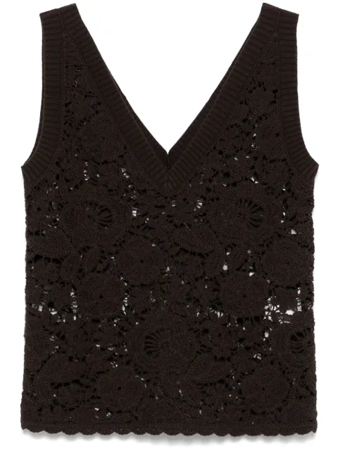 P.A.R.O.S.H. top de tejido flojo