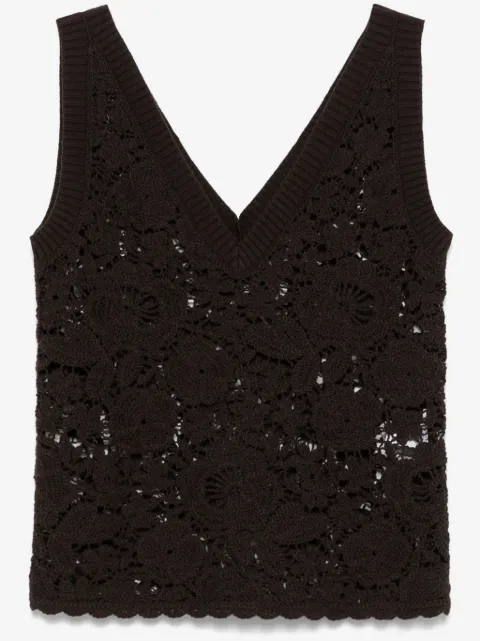 P.A.R.O.S.H. Top in maglia traforata