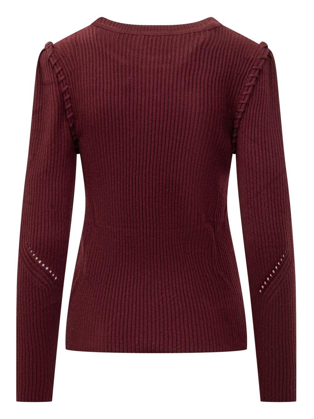 Ba&Sh ribbed-knit jumper - Rood