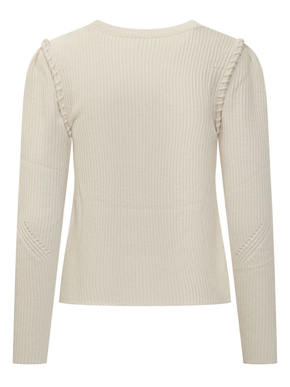 Ba&Sh ribbed-knit jumper - Beige