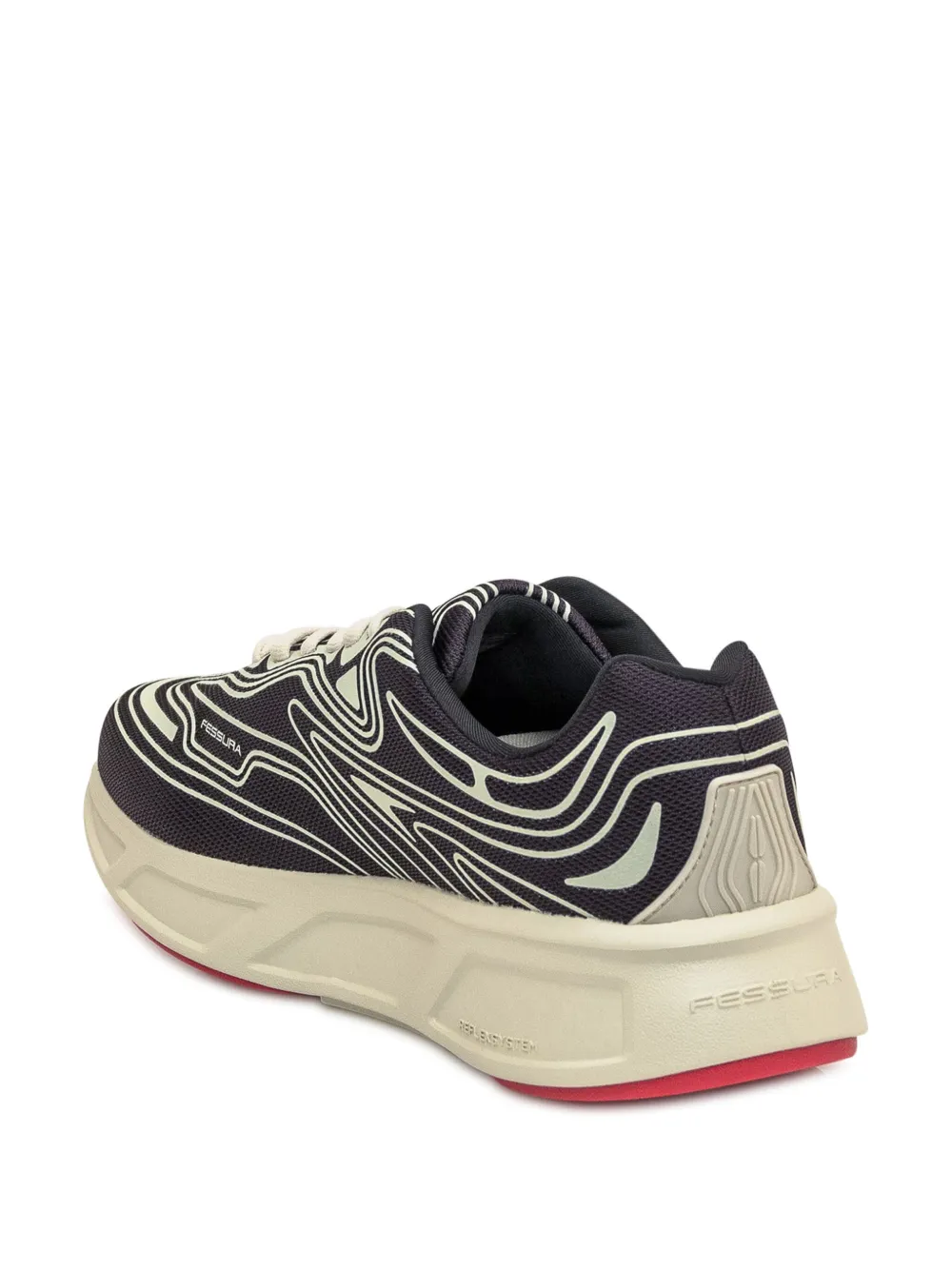 Fessura Walk 01 sneakers Zwart