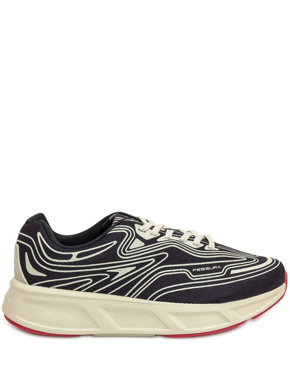 Fessura Walk 01 sneakers Zwart