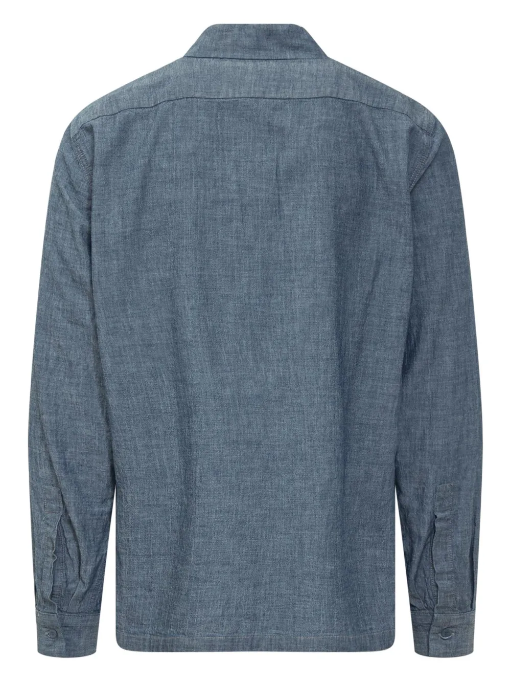 Seafarer Denim overhemd met print - Blauw