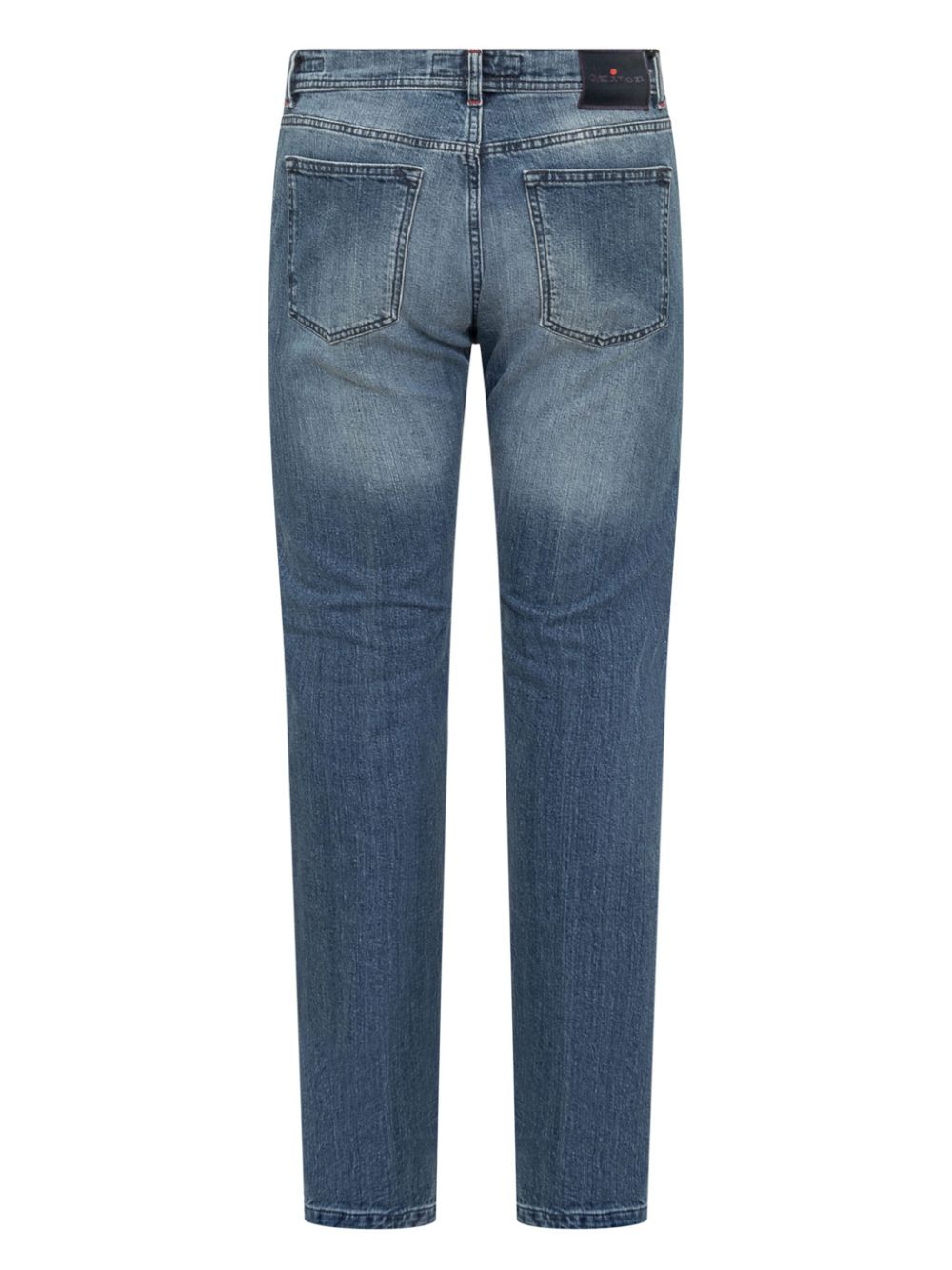 Kiton Lunghi tapered jeans - Blauw