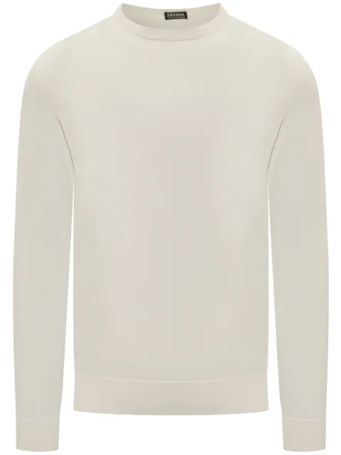Zegna suéter manga larga