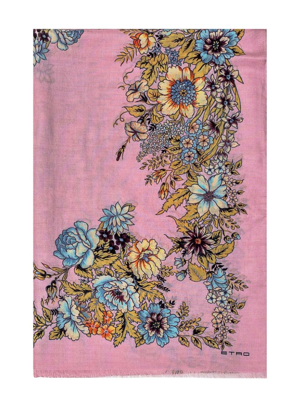 ETRO floral-print scarf Women